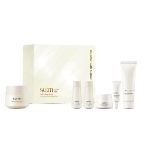 Full Size Bộ Kem Dưỡng Sáng, Dưỡng Ẩm Và Làm Đều Màu Da su:m37 Time Energy Bright Cream Set