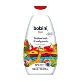 Combo 2 Gel Tắm Trẻ Em Tạo Bọt Bobini Fun Mềm Mịn Cho Bé Từ 1 Tuổi 500mlx2 Hương Dâu Tây
