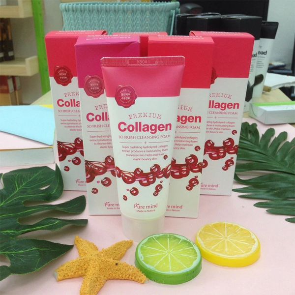 Sữa Rửa Mặt Pure Mind Collagen – Bổ Sung Collagen 100ml