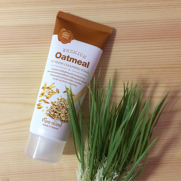 Sữa Rửa Mặt Pure Mind Oatmeal Yến Mạch – Dưỡng Ẩm, Sáng Da 100ml