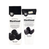 Combo Sữa Rửa Mặt Pure Mind Blackhead Than Hoạt Tính – Làm Sạch Sâu 100ml Và Bông Tẩy Trang Cotton Tự Nhiên Elanor Original Pure Cotton 80 miếng
