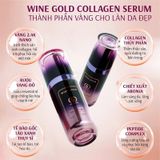 Tinh Chất Nâng Cơ Phục Hồi Da Wine Gold Collagen 30ml