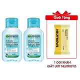 Combo 2 Nước Tẩy Trang Cho Da Dầu Mụn Micellar Water Garnier 50mlx2
