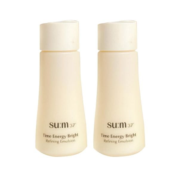 Combo 2 Sữa Dưỡng Ẩm Làm Sáng Da Su:m37 Time Energy Bright Refining Emulsion 20mlx2 (Hàng tách set)
