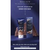 Combo 2 Tẩy Tế Bào Chết & Sữa Rửa Mặt 2in1 Dành Cho Nam Whisis For Men Boss New Blue Homme Face Scrub Cleanser 150mlx2