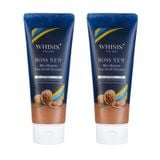 Combo 2 Tẩy Tế Bào Chết & Sữa Rửa Mặt 2in1 Dành Cho Nam Whisis For Men Boss New Blue Homme Face Scrub Cleanser 150mlx2