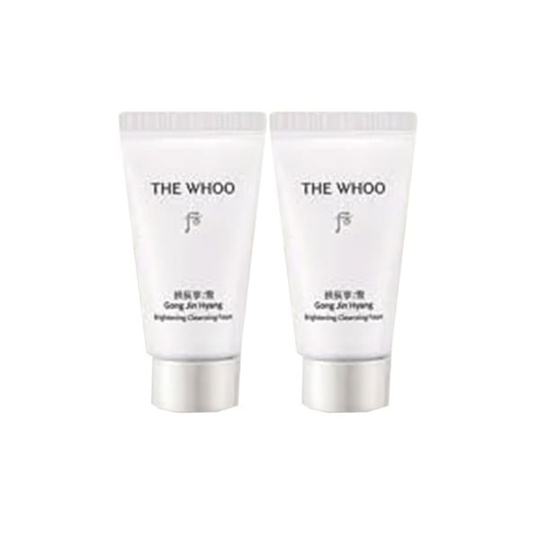 Combo 2 Sữa Rửa Mặt Dưỡng Trắng Whoo Gongjinhyang Seol Brightening Cleansing Foam 13mlx2 (Hàng tách set)