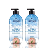 Combo 2 Sữa Tắm Muối Hồng Himalaya Pink Salt Mát Lạnh, Thư Giãn 500gx2