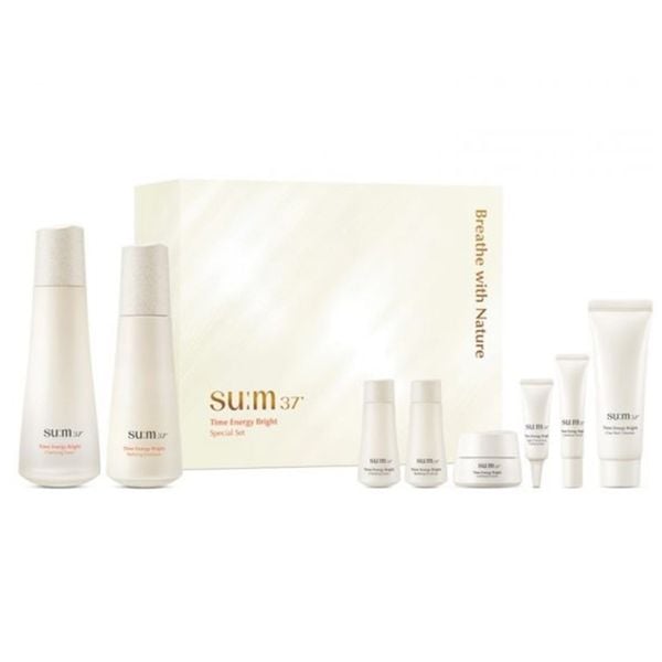 Full Size Bộ Dưỡng Sáng Làm Đều Màu Da Su:m37 Time Energy Bright Special Set
