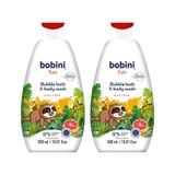 f188 vip 2 Gel Tắm Trẻ Em Tạo Bọt Bobini Fun Mềm Mịn Cho Bé Từ 1 Tuổi 500mlx2