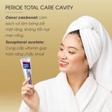 Combo 2 Kem Đánh Răng 7IN1 Perioe Total Cavity Care Bảo Vệ Toàn Diện Ngăn Ngừa Sâu Răng 180gx2 Tặng Kem Đánh Răng Capitano Cho Bé 3+ Hương Dâu 75ml