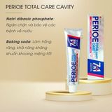 Combo 2 Kem Đánh Răng 7IN1 Perioe Total Cavity Care Bảo Vệ Toàn Diện Ngăn Ngừa Sâu Răng 180gx2 Tặng Kem Đánh Răng Capitano Cho Bé 3+ Hương Dâu 75ml