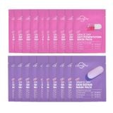 Combo Hộp 10 Miếng Mặt Nạ New Graceday Skin Repair Mask Pack Phục Hồi, Chống Lão Hoá (Màu Tím) Và Hộp 10 Miếng Mặt Nạ Dưỡng Sáng, Cải Thiện Sắc Tố, Đều Màu Da (Màu Hồng)