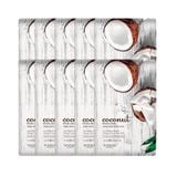 (HSD: 4/2027) Combo 10 Mặt Nạ Giấy Chiết Xuất Dừa WHISIS Nature Origin Energy Coconut Sheet Mask 25mlx10