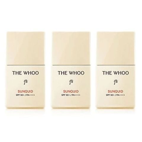 Combo 3 Kem Chống Nắng Chống Lão Hóa Whoo Gongjinhyang Sunquid UV Protective Lotion SPF 50+/PA++++ Mini 13mlx3