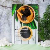 (HSD: 3/2027) Combo 10 Mặt Nạ Giấy Chiết Xuất Than Hoạt Tính WHISIS Nature Origin Energy Charcoal Sheet Mask 25mlx10