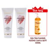 (HSD: 4/2026) Combo 2 Kem Dưỡng Thể Trắng Da Chống Nắng WHISIS Premium Collagen Whitening Body Lotion 200mlx2 Tặng Sữa Tắm Làm Sáng Da Flannel Hương Cam & Quýt 500ml