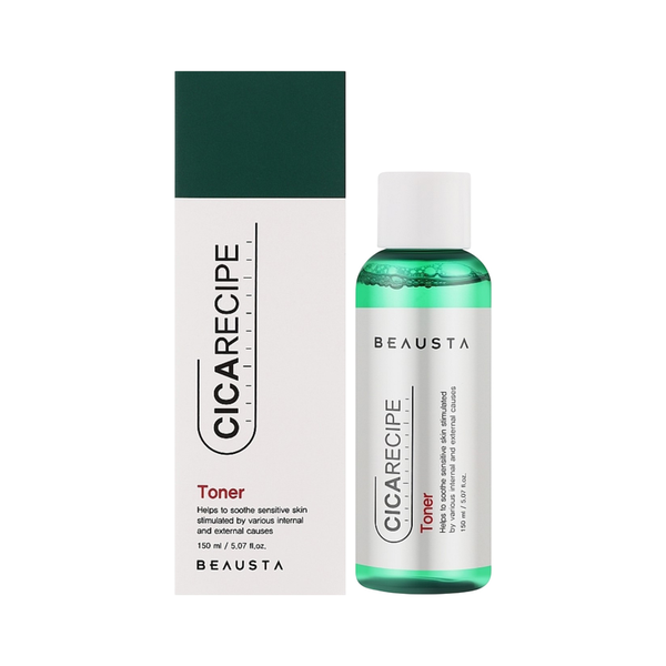(HSD: 8/2026) Nước Hoa Hồng Chiết Xuất Rau Má Beausta Cicarecipe Toner 150ml