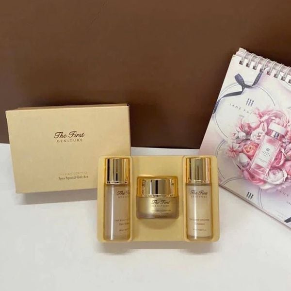 Bộ Dưỡng Tái Tạo Da Tinh Chất Vàng Ohui The First Geniture Special 3pcs