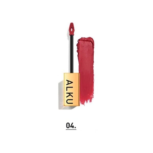 (HSD: 1/2027) Son Kem Alku9 Ultra Stay Matte Lip Tint 3.5g Màu 04 Rich Coral