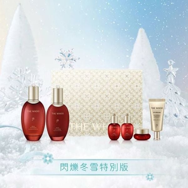 Full Size Bộ Dưỡng Da Chống Lão Hóa Whoo Đỏ Jinyulhyang 2pcs Y25