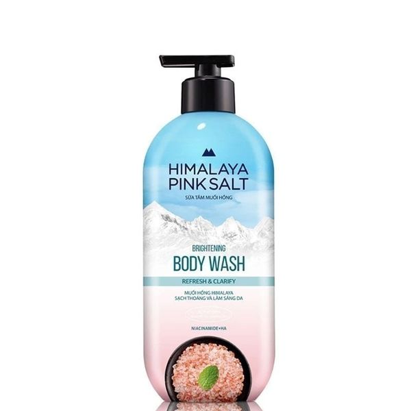 Sữa Tắm Muối Hồng Himalaya Pink Salt Tươi Mát, Sảng Khoái 500g