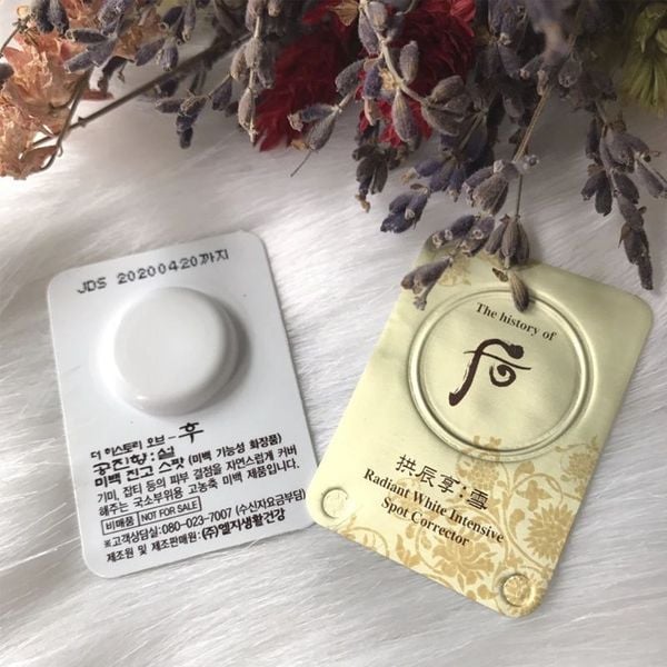 Cao Trị Nám Whoo Radiant White Ultimate Corrector 0.5ml