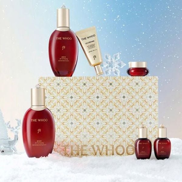 Full Size Nước Cân Bằng The Whoo Jin Yul Hyang Anti-Wrinkle Enriching Tone 150ml (Hàng tách set)