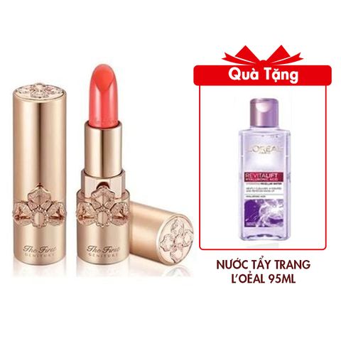 (HSD: 10/2026) Son Lì Dưỡng Ẩm Mini Cao Cấp Ohui The First Geniture Lipstick Minisize Màu Coral 1.3g