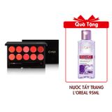 (HSD: 6/2026) Bảng Son 10 Màu Ohui Rouge Real Palette 10g Tặng Nước Tẩy Trang L'Oreal Căng Mịn Da Revitalift Hyaluronic Acid Hydrating Micellar Water 95ml