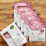 Hộp Mặt Nạ Holikey Dưỡng Ẩm & Ngăn Ngừa Lão Hóa Chiết Xuất Collagen 25ml (Hộp 10 Miếng)