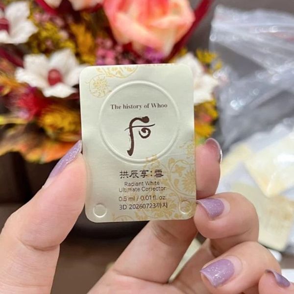 Combo 10 Cao Trị Nám Whoo Radiant White Ultimate Corrector 0.5mlx10