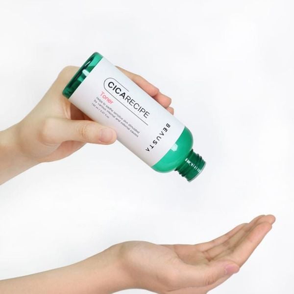 (HSD: 8/2026) Nước Hoa Hồng Chiết Xuất Rau Má Beausta Cicarecipe Toner 150ml
