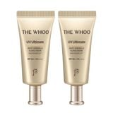 Combo 2 Kem Chống Nắng The Whoo UV Ultimate Anti-Wrinkle Sunscreen SPF 50+, PA++++ 25mlx2 (Hàng tách set)