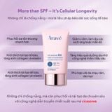 Combo Kem Dưỡng Da Ban Đêm ARAVÉ 50ml + Kem Dưỡng Da Ban Ngày ARAVÉ PDRN 50ml Và Kem Chống Nắng ARAVÉ Cicasome.RX Tone Up Sunscreen 60ml