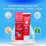 Kem Đánh Răng Perioe White Now Hương Bạc Hà Tuýp 120G Tặng Kem Đánh Răng Capitano Cho Bé 3+ Hương Dâu 75ml