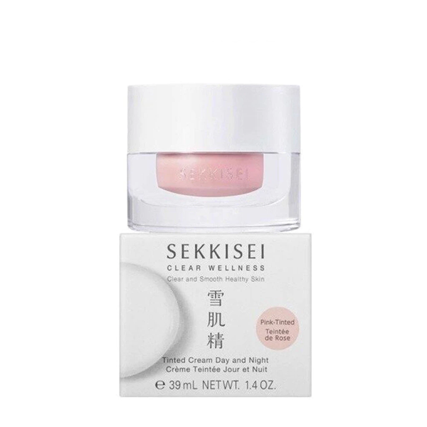 Kem Dưỡng Da Ngày và Đêm Sekkisei Clear Wellness Tinted Cream 40G