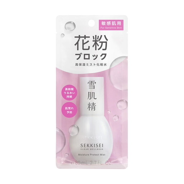 Xịt Dưỡng Ẩm Bảo Vệ Da Sekkisei Clear Wellness Moisture Protect Mist 80ml