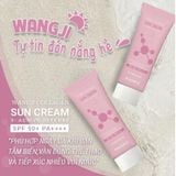 Combo 2 Kem Chống Nắng Nâng Tone,Trắng Da Hàn Quốc Wangji Collagen Sun Cream SPF 50+ PA ++++ 60mlx2