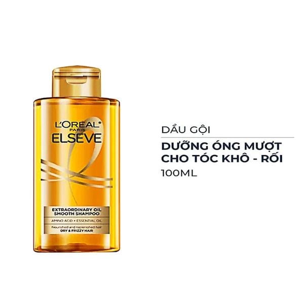 Combo Dầu Gội Và Dầu Xả L'Oreal Paris Extraordinary Oil Dưỡng Tóc Suôn Mượt Tóc Cao Cấp 100mlx2 Tặng Gel Rửa Mặt Micellar Dr.Sante Pure Cоde Dành Cho Mọi Loại Da 200ml