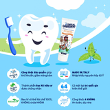 (HSD: 6/2026) Kem Đánh Răng Capitano Cho Bé 6+ Hương Bạc Hà Pasta Del Capitano 1905 Soft Mint 75ml