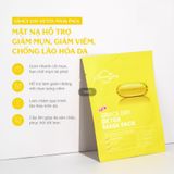 Combo Hộp 10 Miếng Mặt Nạ New Graceday Pore Mask Pack Giảm Mụn, Giảm Viêm, Chống Lão Hoá (Màu Vàng) Và Hộp 10 Miếng Mặt Nạ New Graceday Pore Mask Pack Giảm Mụn, Thu Nhỏ Lỗ Chân Lông (Màu Cam)