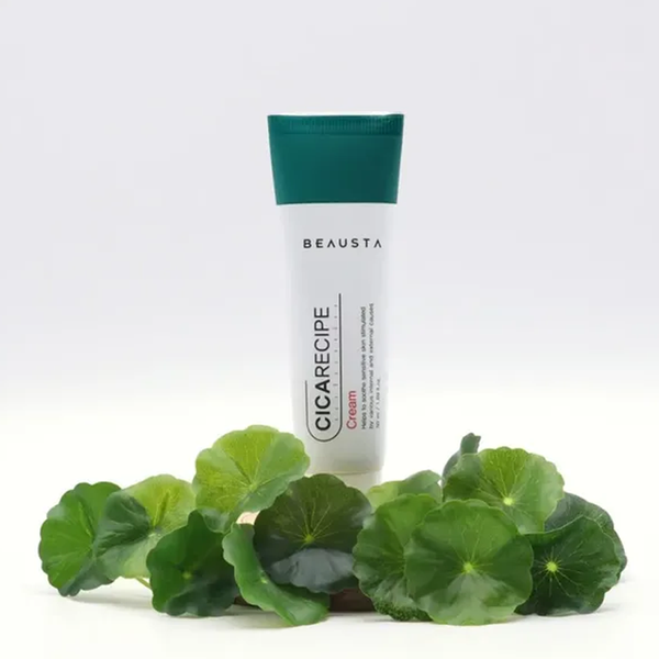 (HSD: 8/2026) Kem Dưỡng Ẩm Chiết Xuất Rau Má Beausta Cicarecipe Cream 50ml