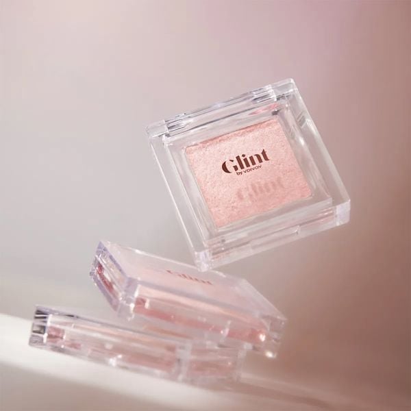 (HSD: 1/2027) Phấn Má Hồng Glint By Vdivov Baked Blush 2.4g Màu 07 Pale Lilac Tím phớt