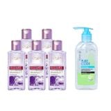 Combo 5 Nước Tẩy Trang L'Oreal Căng Mịn Da Revitalift Hyaluronic Acid Hydrating Micellar Water 95mlx5 Và Gel Rửa Mặt Micellar Dr.Sante Pure Cоde Dành Cho Mọi Loại Da 200ml