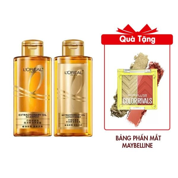 f188 vip Dầu Gội Và Dầu Xả L'Oreal Paris Extraordinary Oil Dưỡng Tóc Suôn Mượt Tóc Cao Cấp 100mlx2