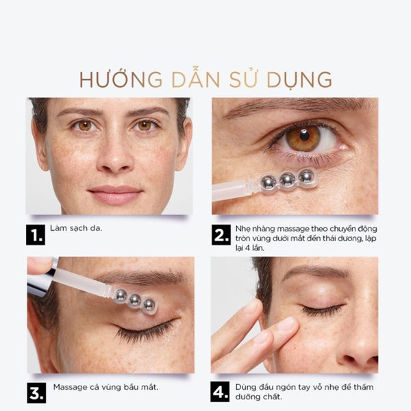 (HSD: 9/2026) Tinh Chất Dưỡng Sáng Giảm Quầng Thâm Vùng Mắt Loreal Paris Glycolic Bright Dark Circle Eye Serum 20ml