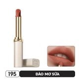 (HSD: 8/2027) Son Thỏi L'oreal Mịn Mờ Căng Mướt Color Riche Creme Matte 2g Màu 195