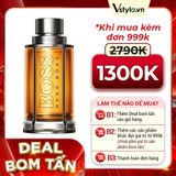 Nước Hoa Hugo Boss Boss The Scent EDT 100ml (DEAL BOM TẤN 999K)