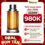 Nước Hoa Hugo Boss Boss The Scent EDT 50ml (DEAL BOM TẤN 999K)